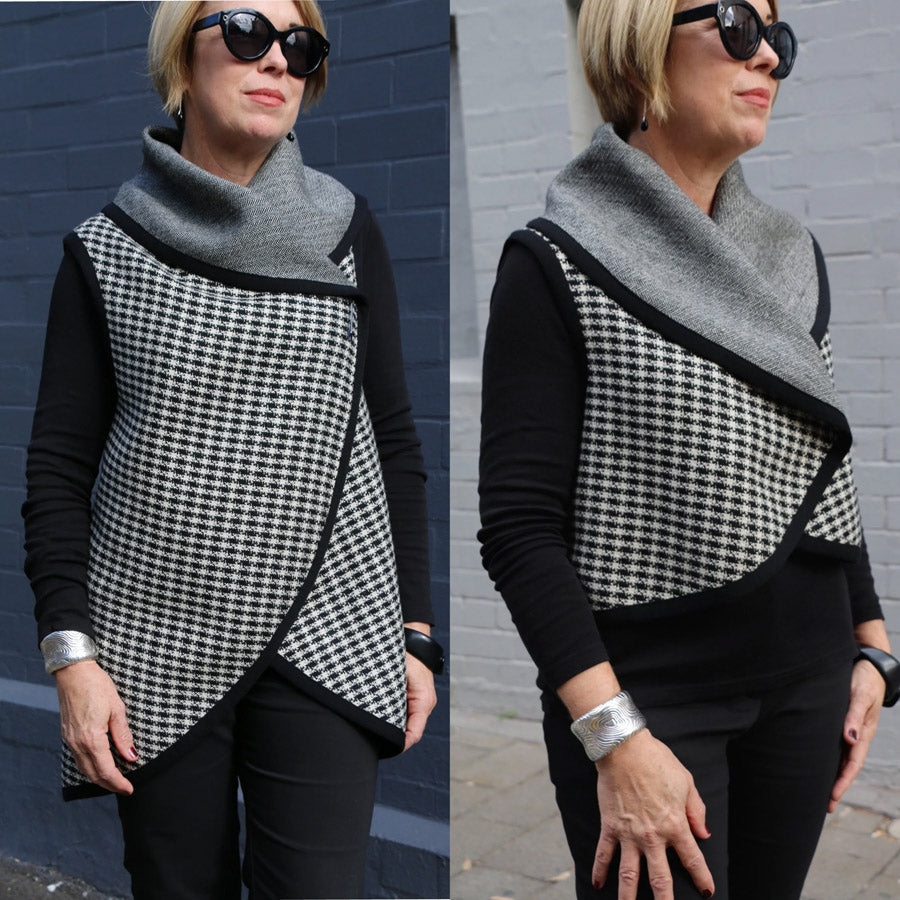 Tessuti - Kyoto Vest Sewing Pattern (UK XXS-XL)