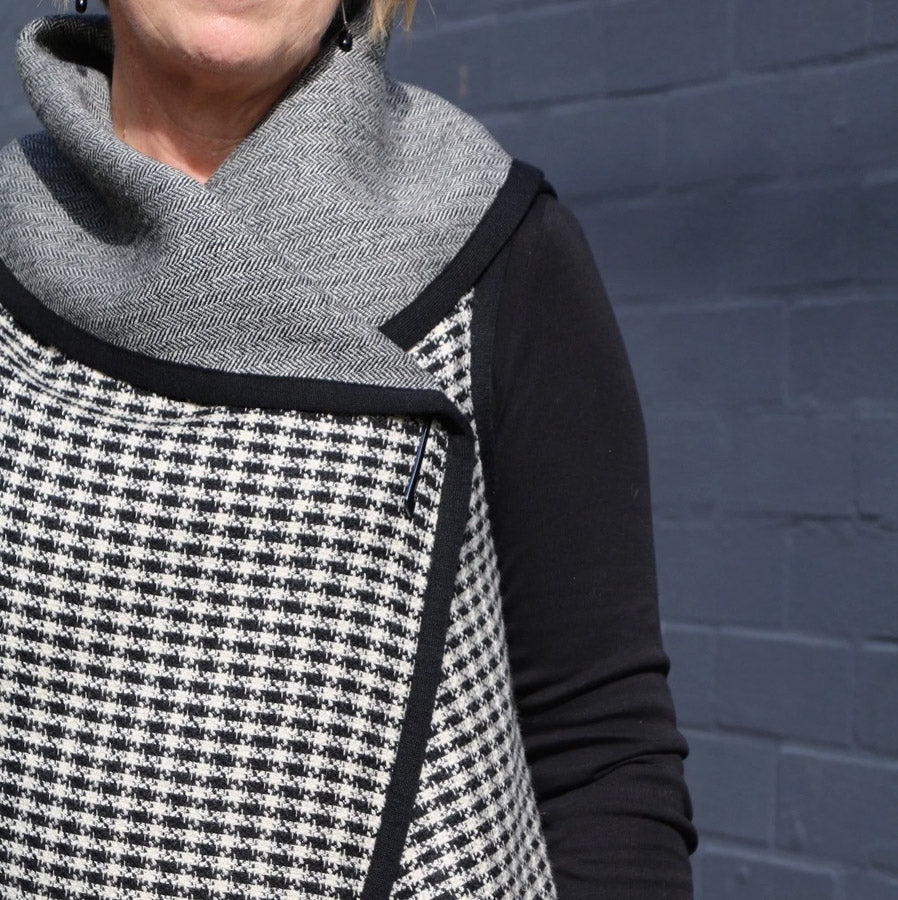 Tessuti - Kyoto Vest Sewing Pattern (UK XXS-XL)