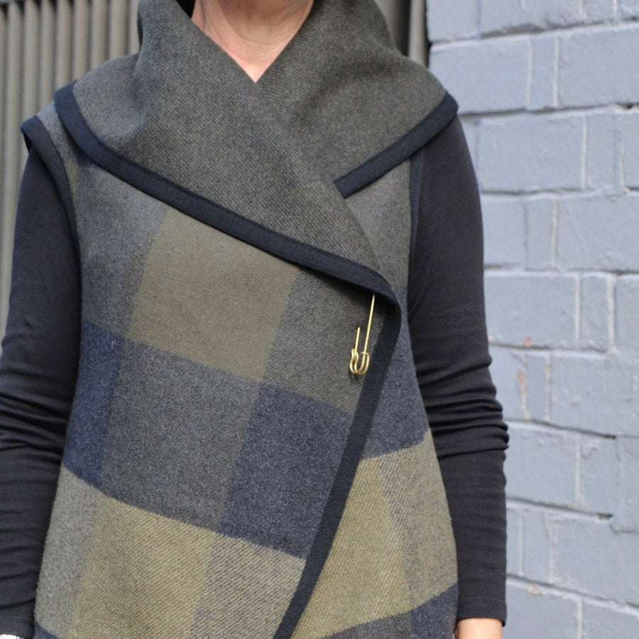 Tessuti - Kyoto Vest Sewing Pattern (UK XXS-XL)