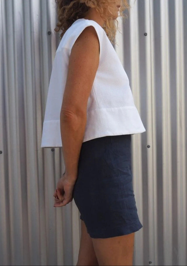 Tessuti Leni Top Sewing Pattern Uk Xxs Xl 4