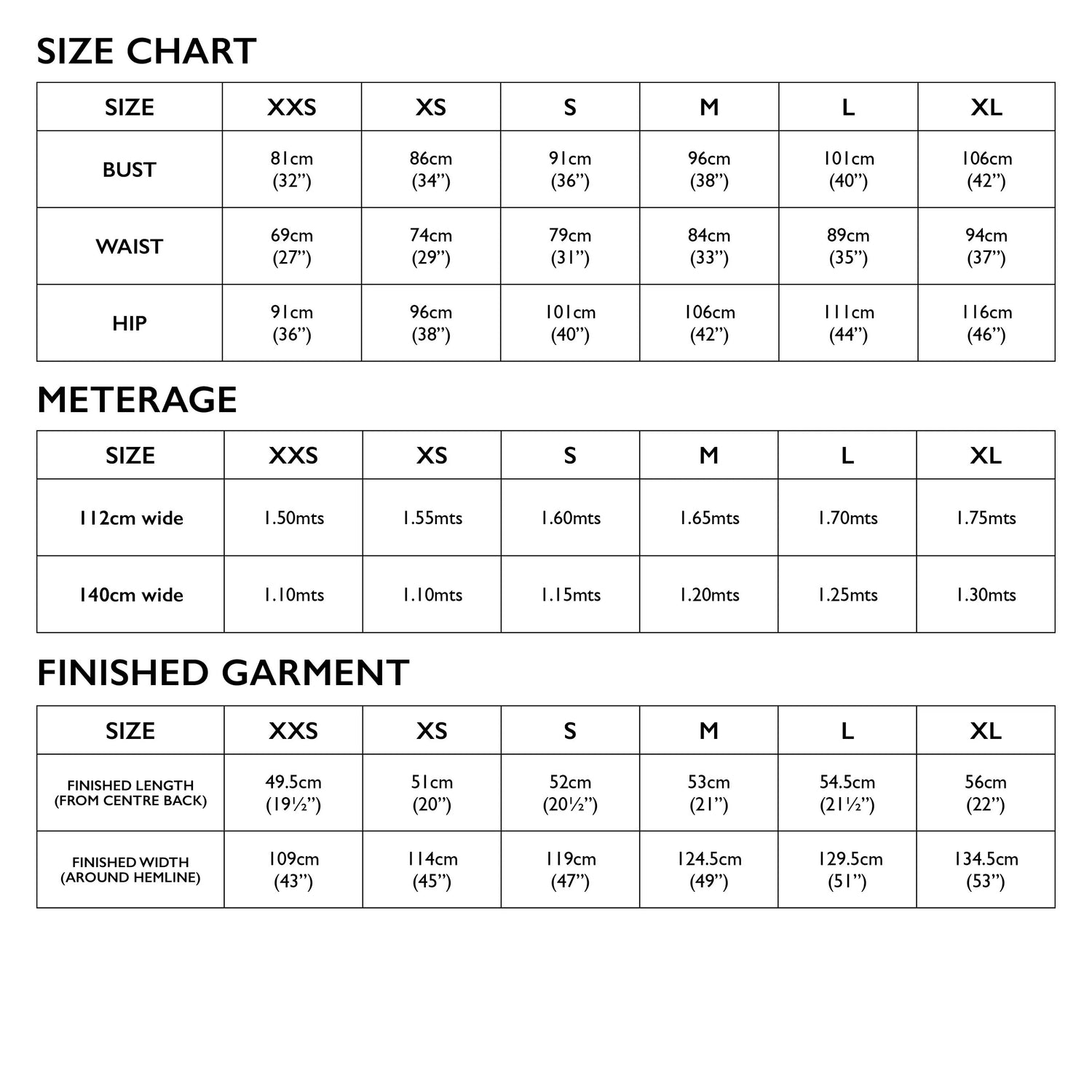 Tessuti - Leni Top Sewing Pattern (UK XXS-XL)