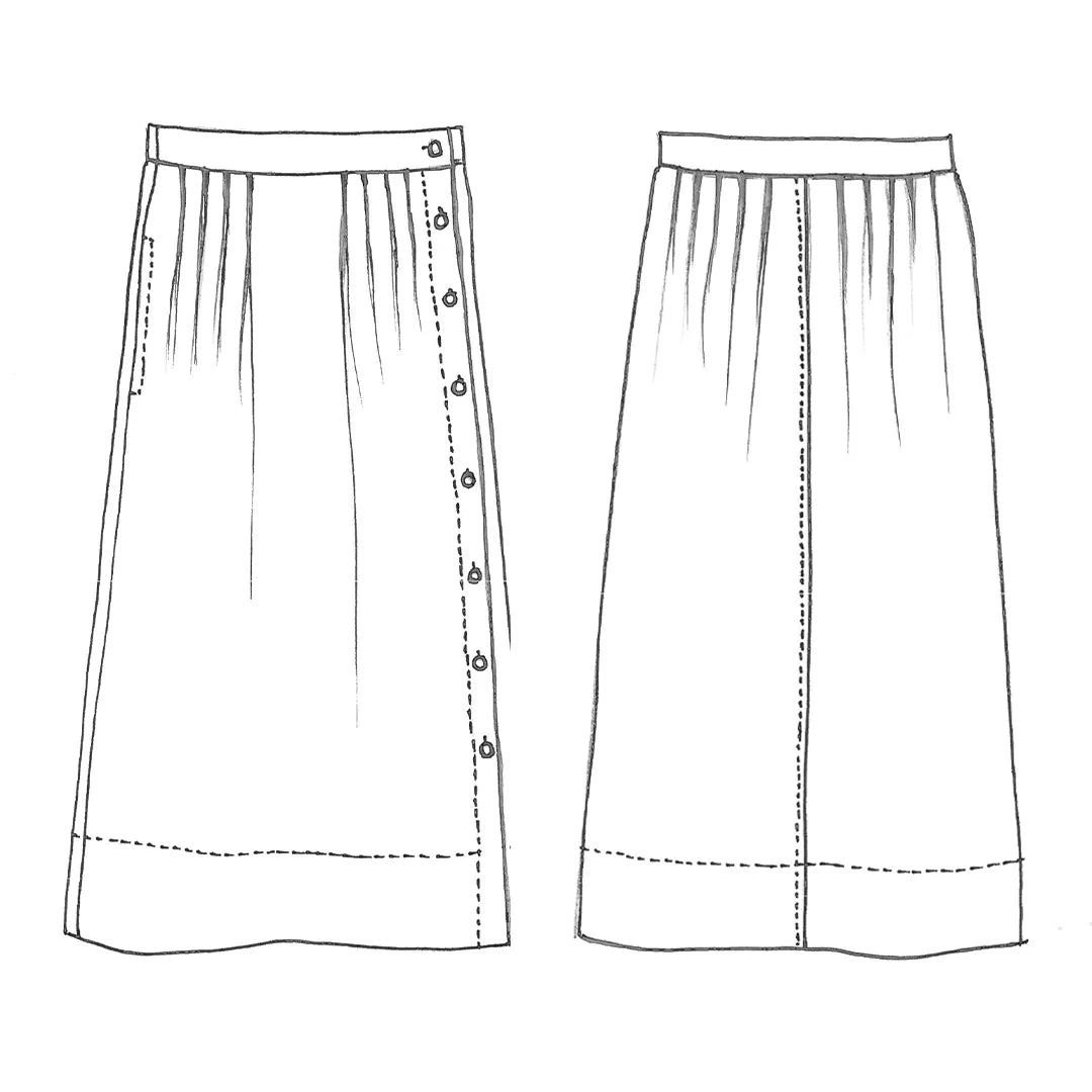 Tessuti - Madden Skirt Pattern (UK 6-18)