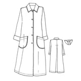 Tessuti - Melbourne Trench Coat Pattern (UK 6-16)