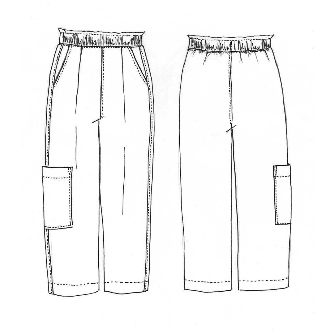 Tessuti - Naia Pants Pattern (UK 6-16)