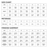 Tessuti - Ophelia Dress Pattern (UK 6-18)