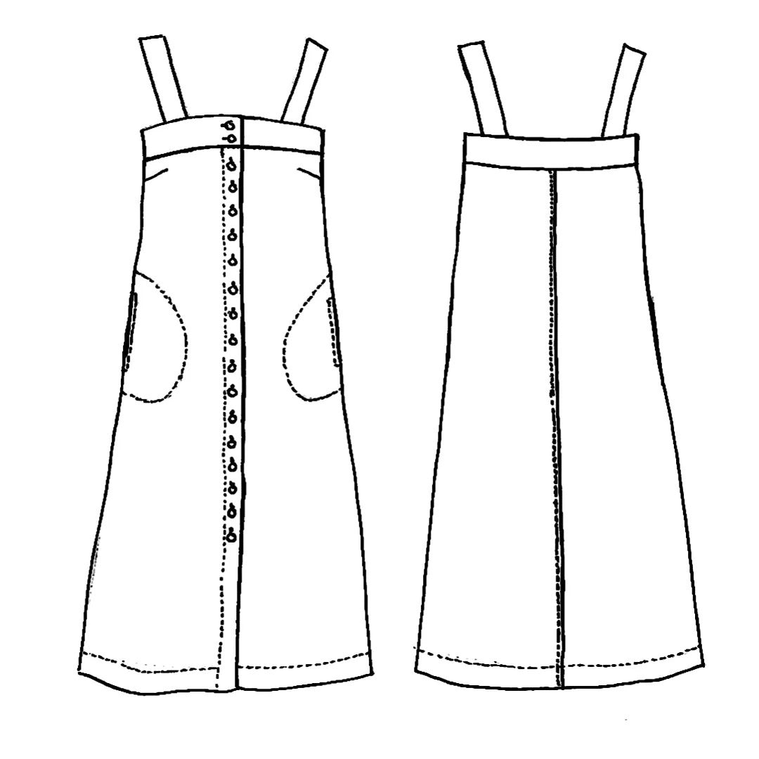 Tessuti - Ophelia Dress Pattern (UK 18-22)