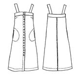 Tessuti - Ophelia Dress Pattern (UK 6-18)