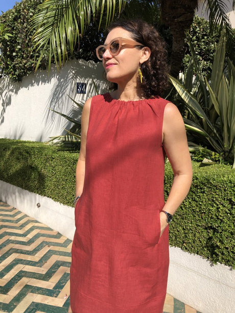 Tessuti Rae Dress Pattern 1