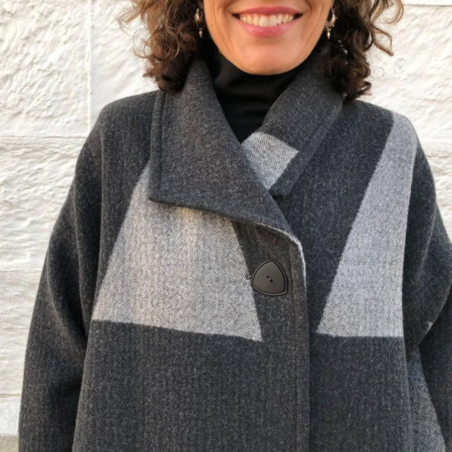 Tessuti Soho Coat Sewing Pattern Uk Xxs Xl 3