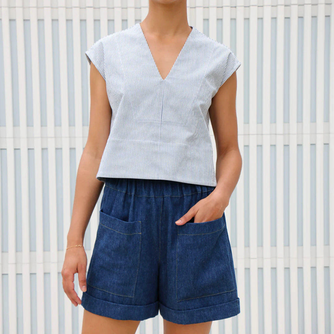 Tessuti - Sonia Shorts Sewing Pattern (UK 6-22)
