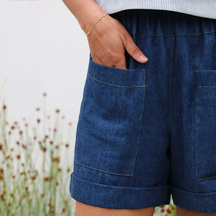 Tessuti - Sonia Shorts Sewing Pattern (UK 6-22)