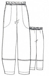 Tessuti - Tamiko Pants Pattern (UK 18-22)