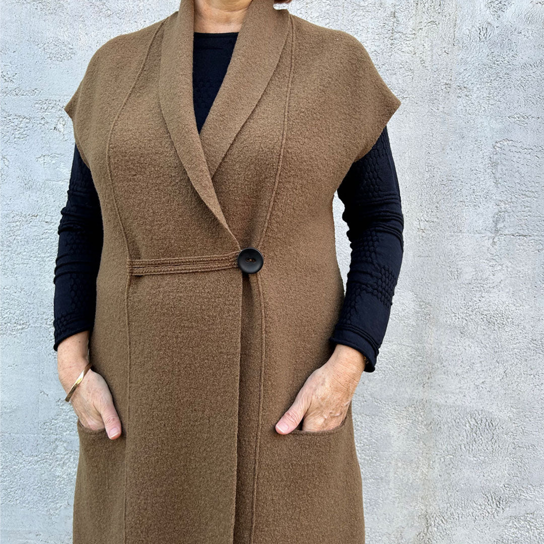 Tessuti - Torino Vest Sewing Pattern (UK 6-22)