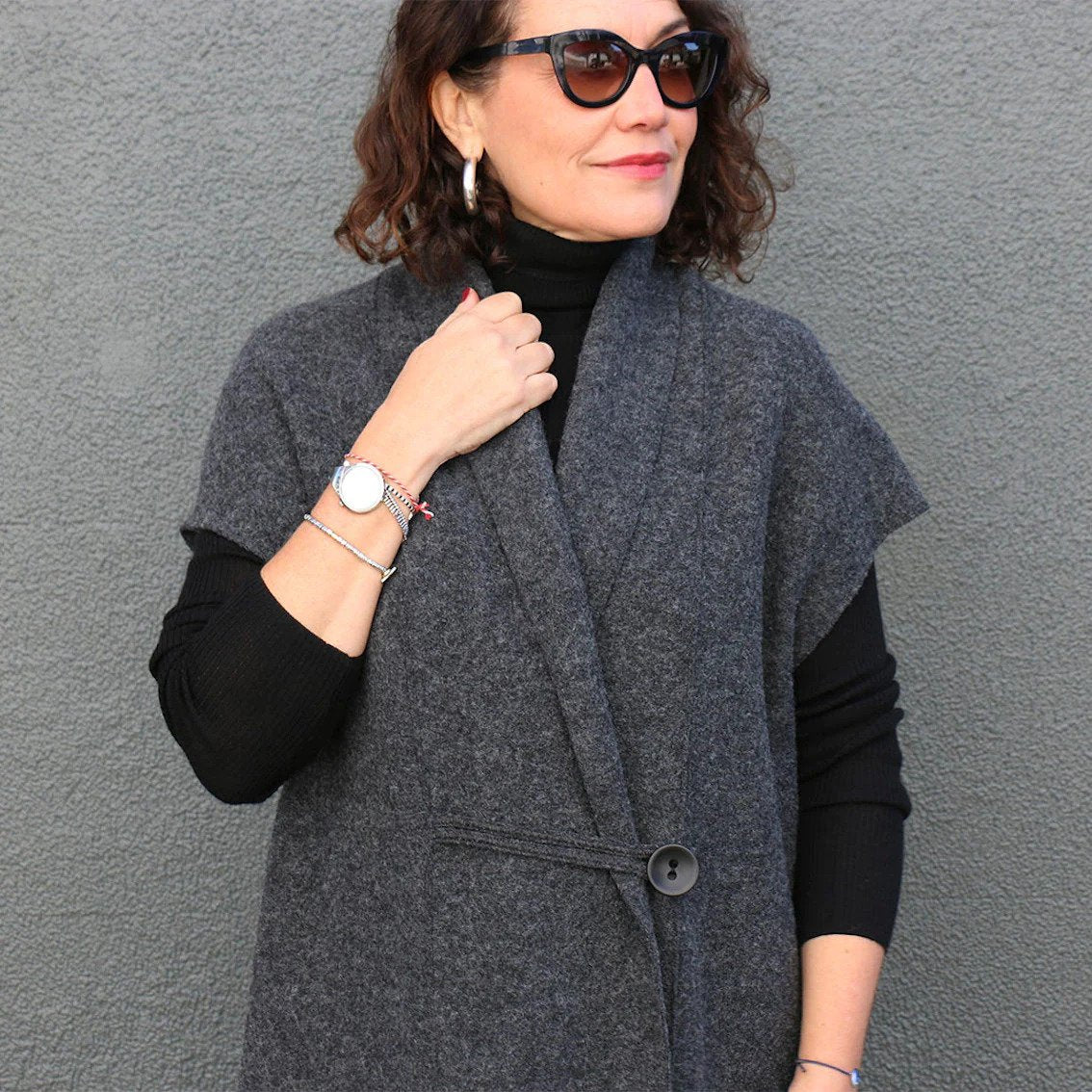 Tessuti - Torino Vest Sewing Pattern (UK 6-22)