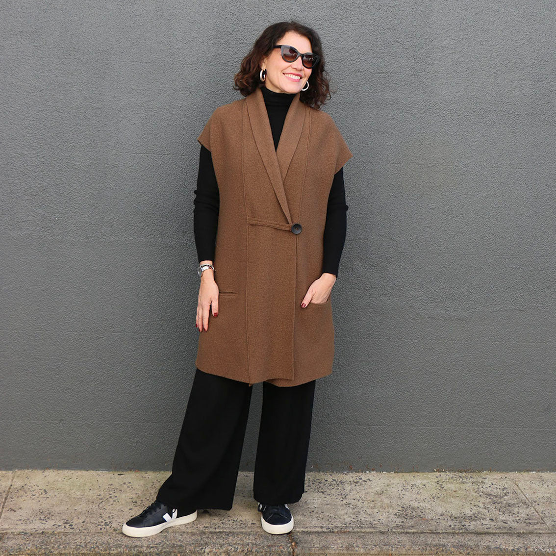 Tessuti - Torino Vest Sewing Pattern (UK 6-22)