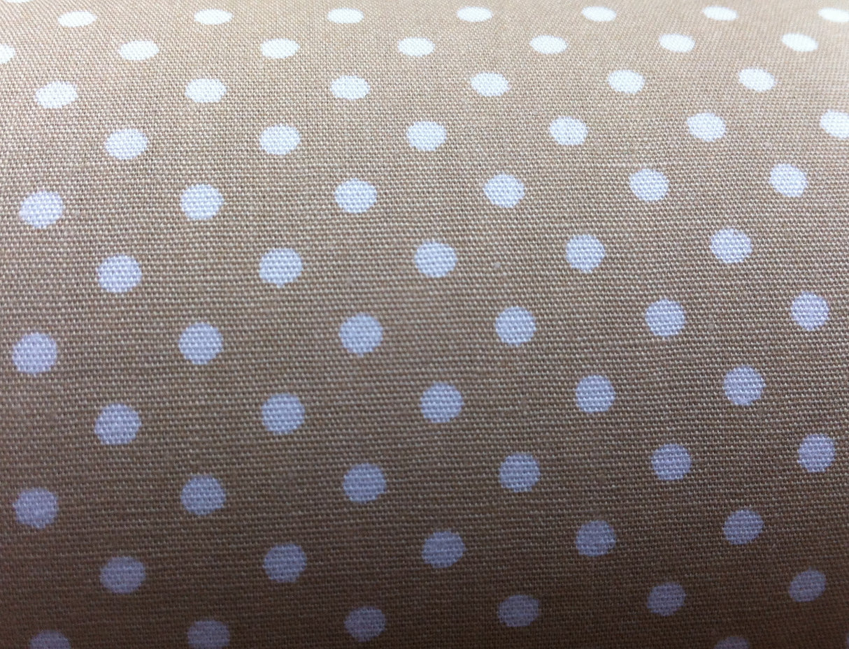 Poplin Print - Wat Spot - Taupe