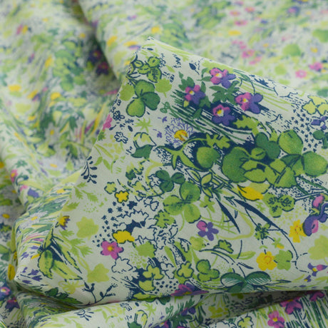 The Garden Of Shakespeare Cotton Lawn Green Fabric Cu Copy