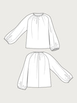 The Assembly Line - Billow Blouse Pattern