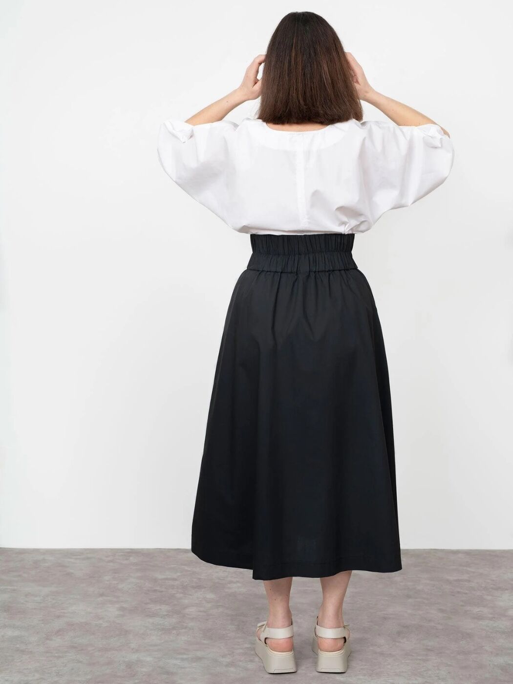 The Assembly Line - Elastic Waist Maxi Skirt Pattern (Sizes XS-3XL)