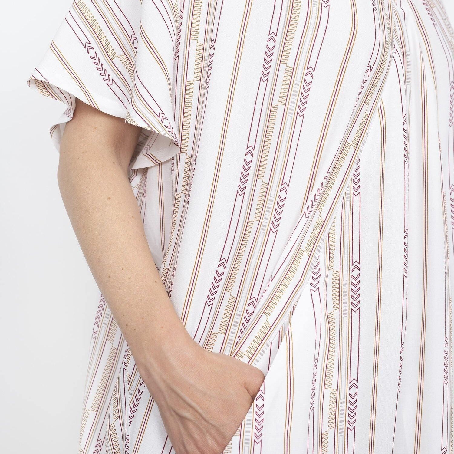 The Assembly Line - Minimalist Kaftan Dress Pattern