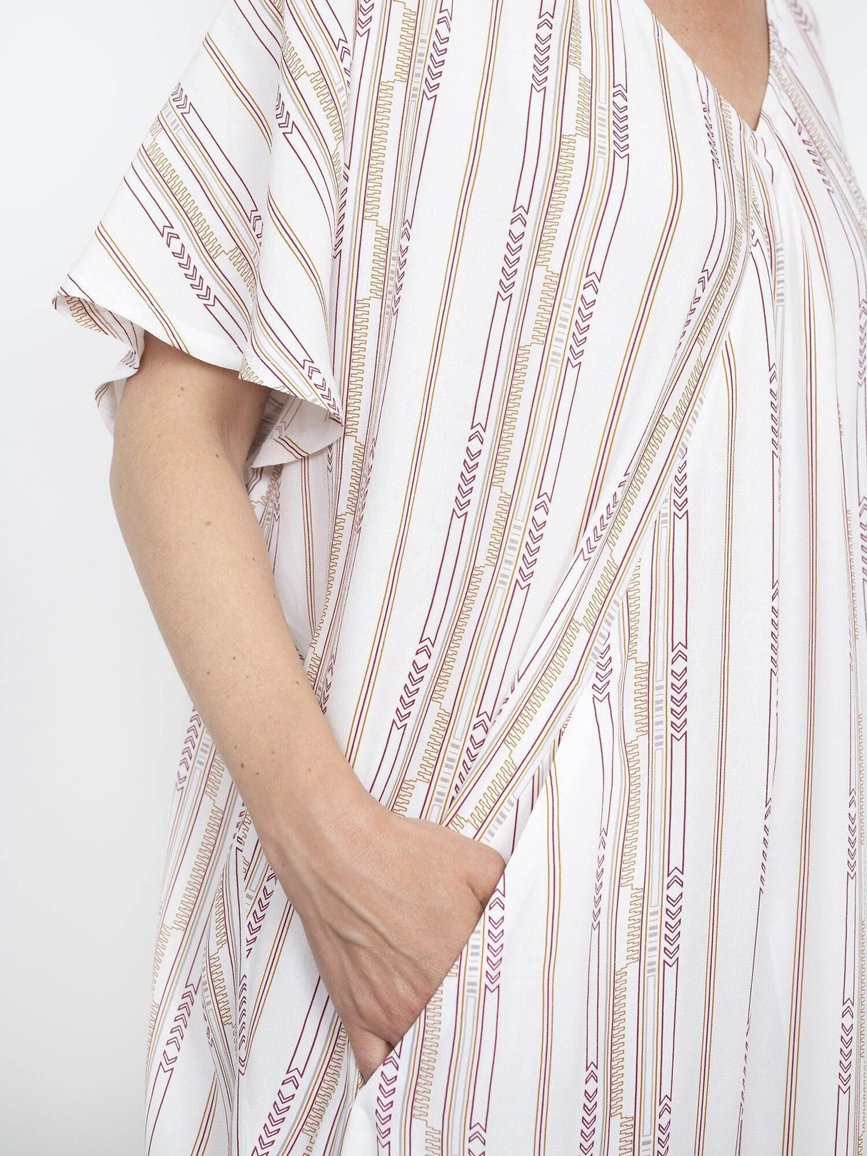 The Assembly Line - Minimalist Kaftan Dress Pattern