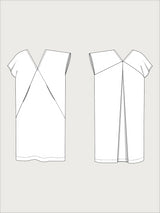The Assembly Line - Minimalist Kaftan Dress Pattern