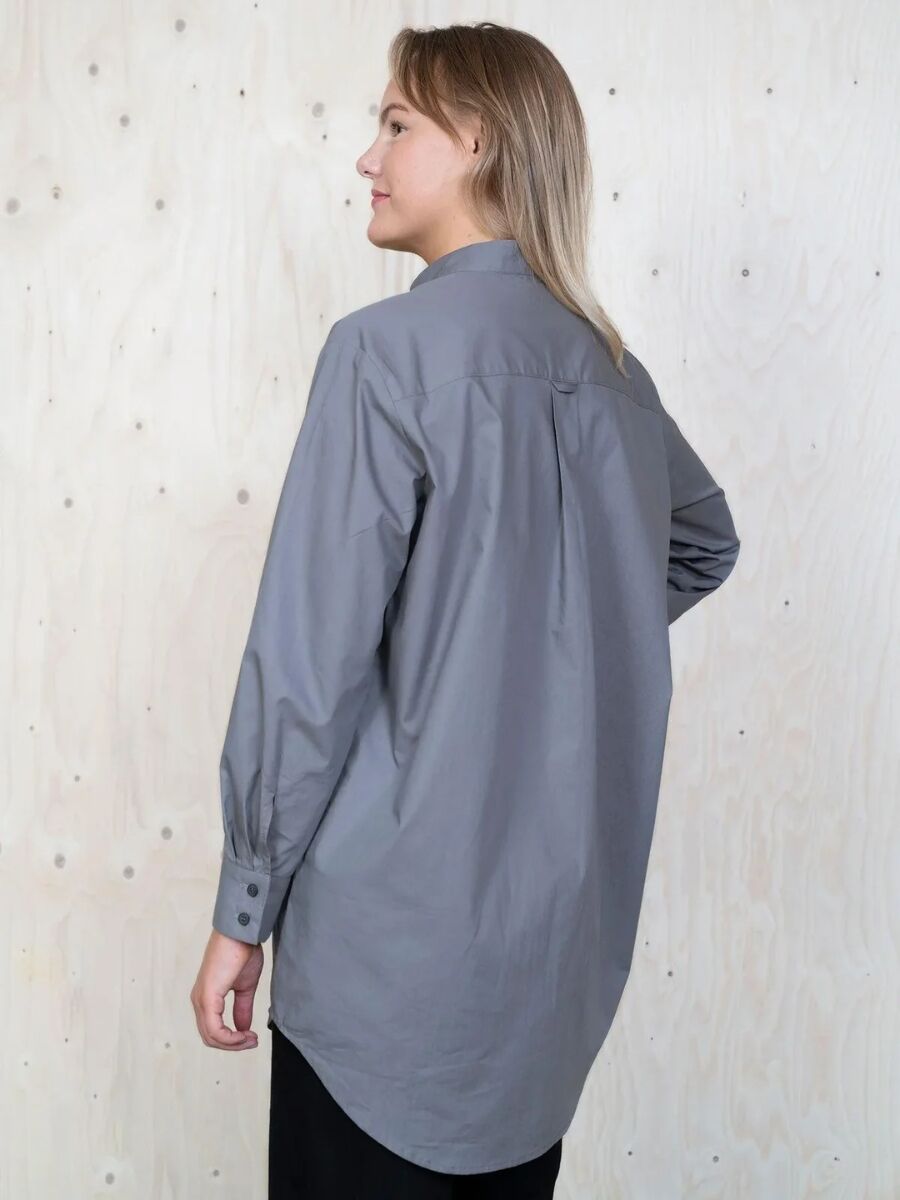 The Assembly Line Oversized Shirt Pattern 4