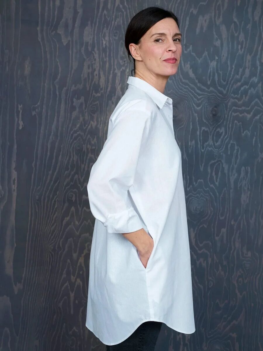 The Assembly Line Oversized Shirt Pattern 5