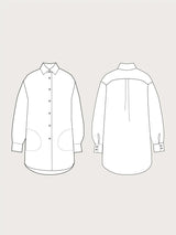 The Assembly Line - Oversized Shirt Pattern