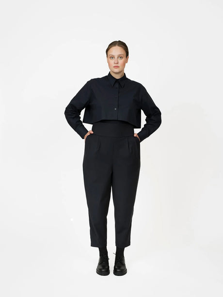 The Assembly Line Pleated Trousers Pattern 4