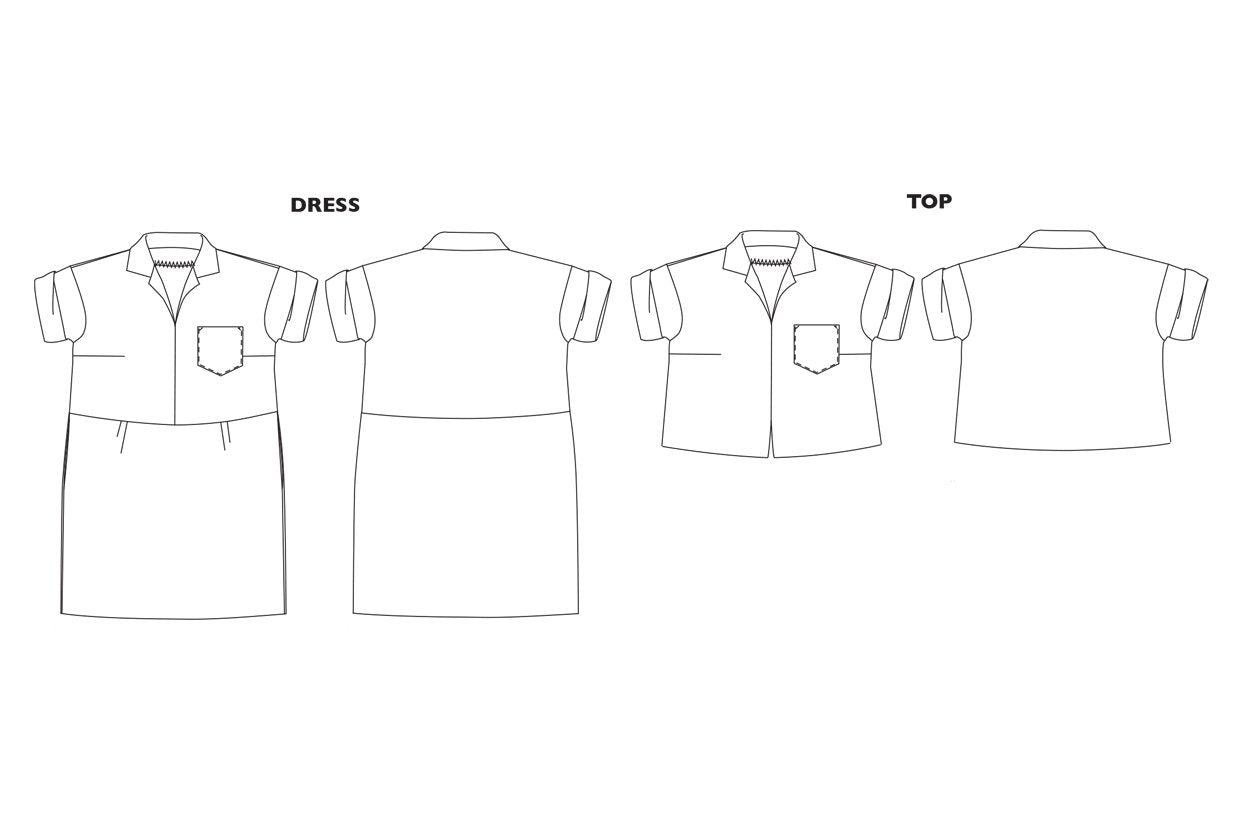 Merchant & Mills - Factory Dress Pattern (UK 20-28)