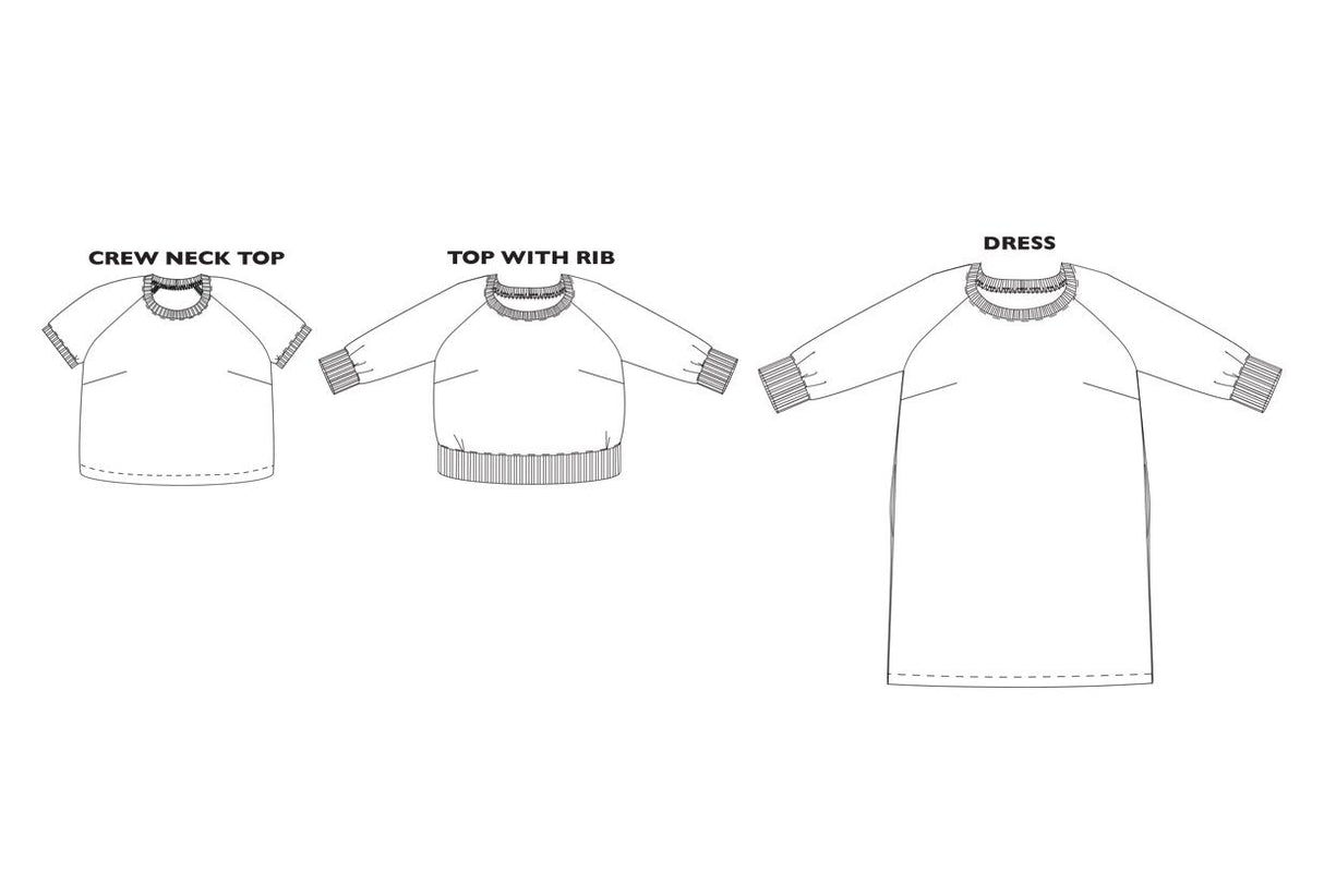 Merchant & Mills - Fielder Dress & Top Pattern (UK 20-28)