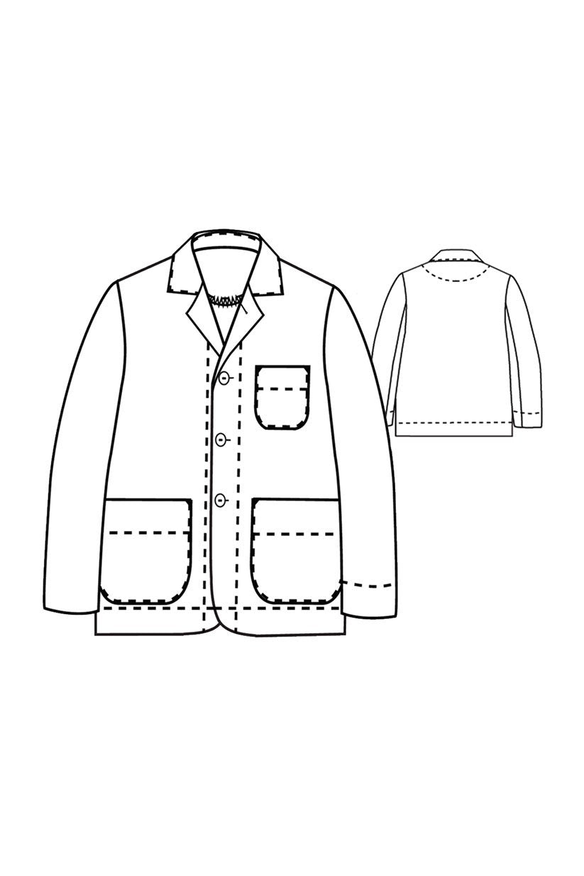 Merchant & Mills - Men's Foreman Jacket Pattern (UK 36-46)