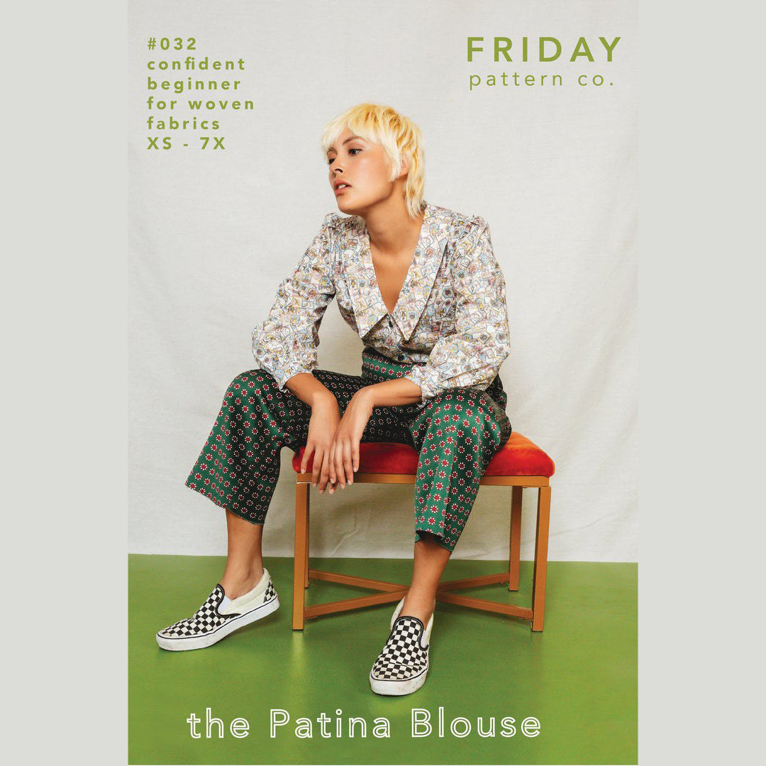 Friday Pattern Company - Patina Blouse Pattern