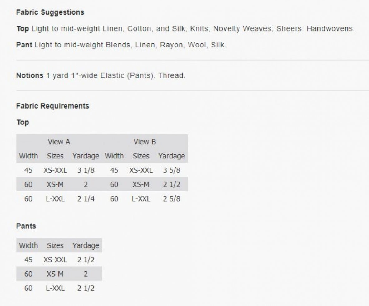 The Sewing Workshop - Hudson Top & Pants Pattern