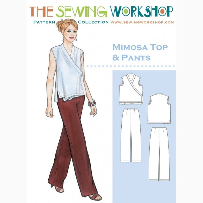 Mimosa Top & Pants | Sewing Pattern | The Sewing Workshop – Croft Mill
