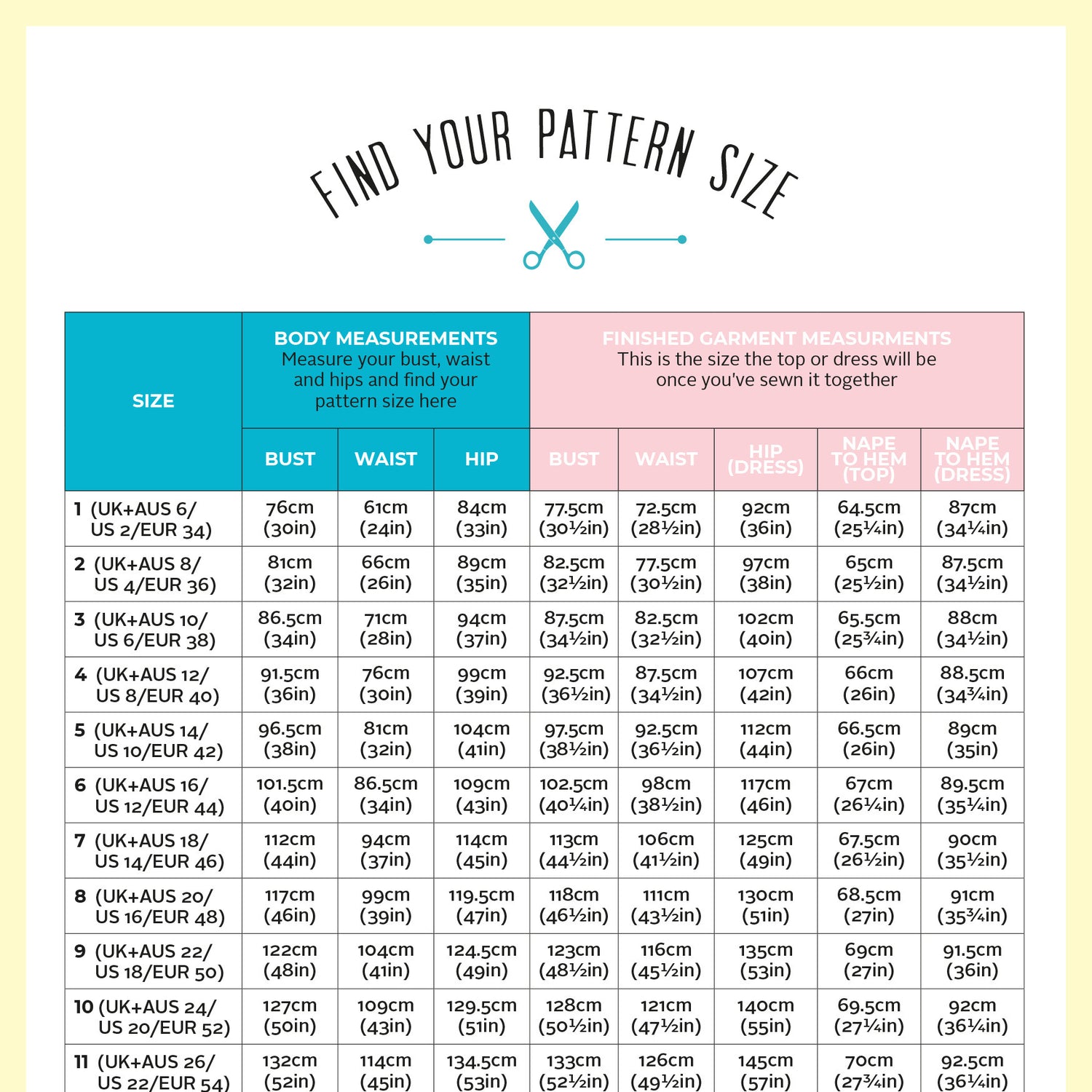 Tilly and the Buttons - Coco Top & Dress Pattern (UK 6-34)