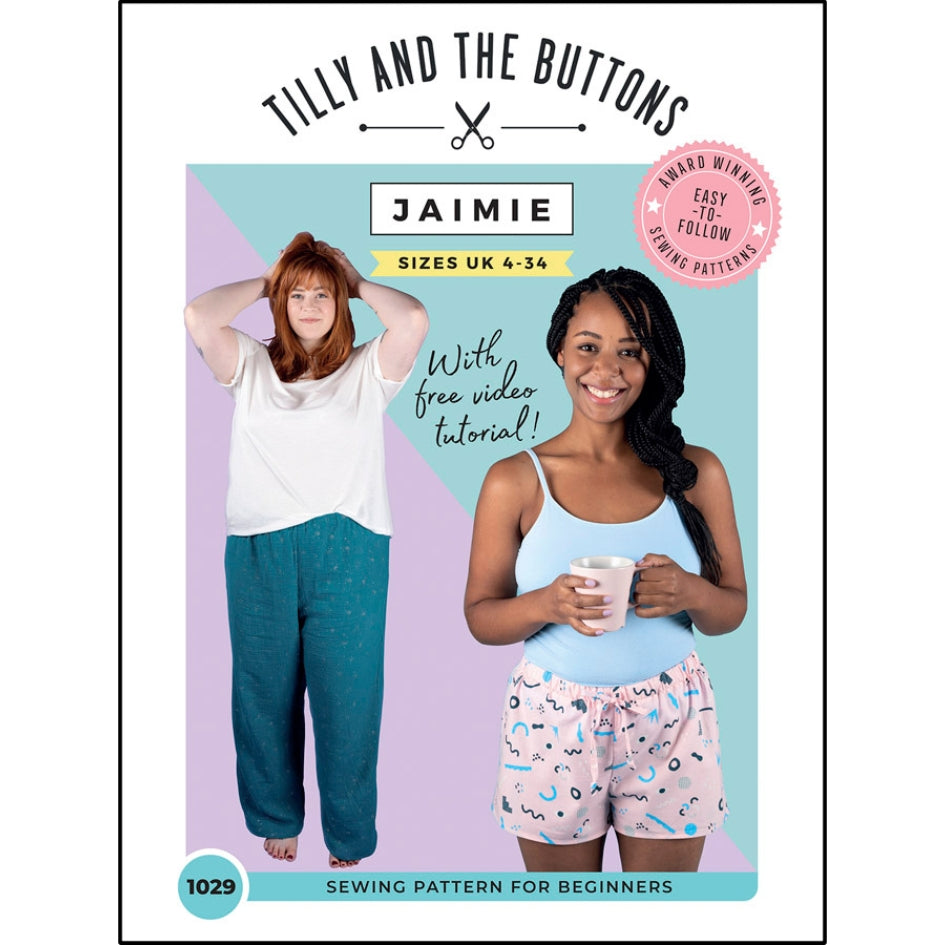 Tilly and the Buttons - Jaimie Pyjama Bottoms & Shorts (UK 4-34)