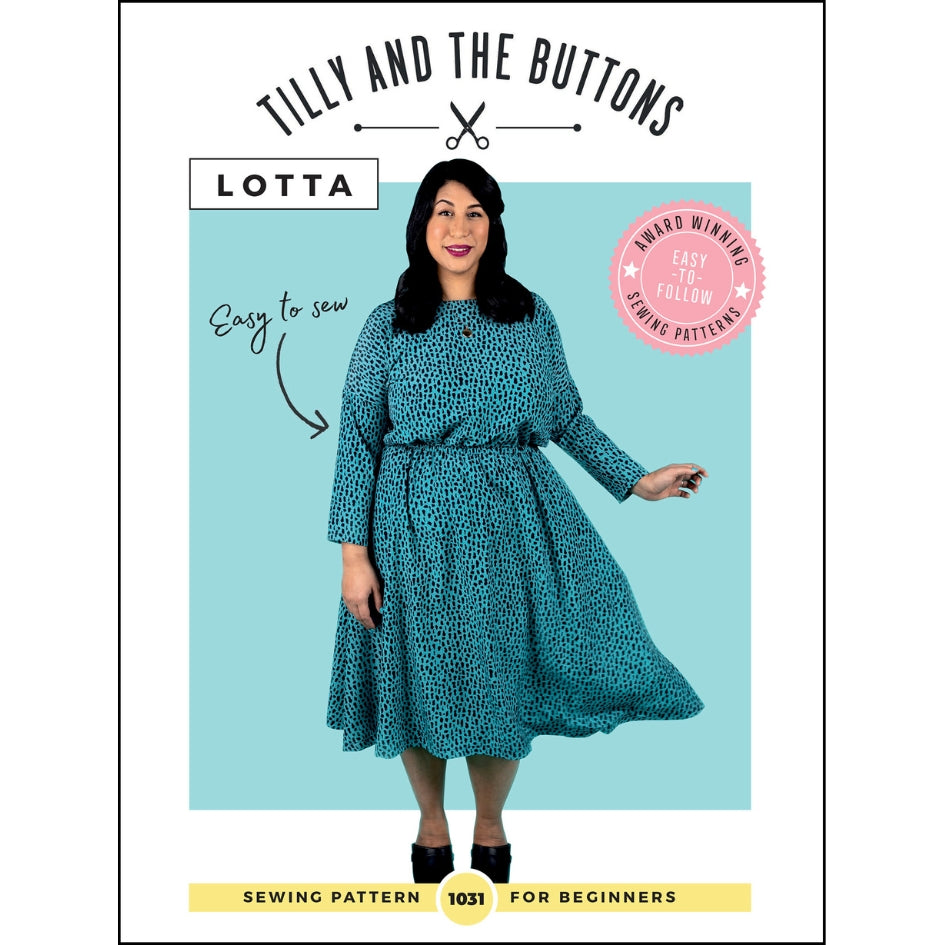 Tilly and the Buttons - Lotta Dress Pattern (UK 6-24)