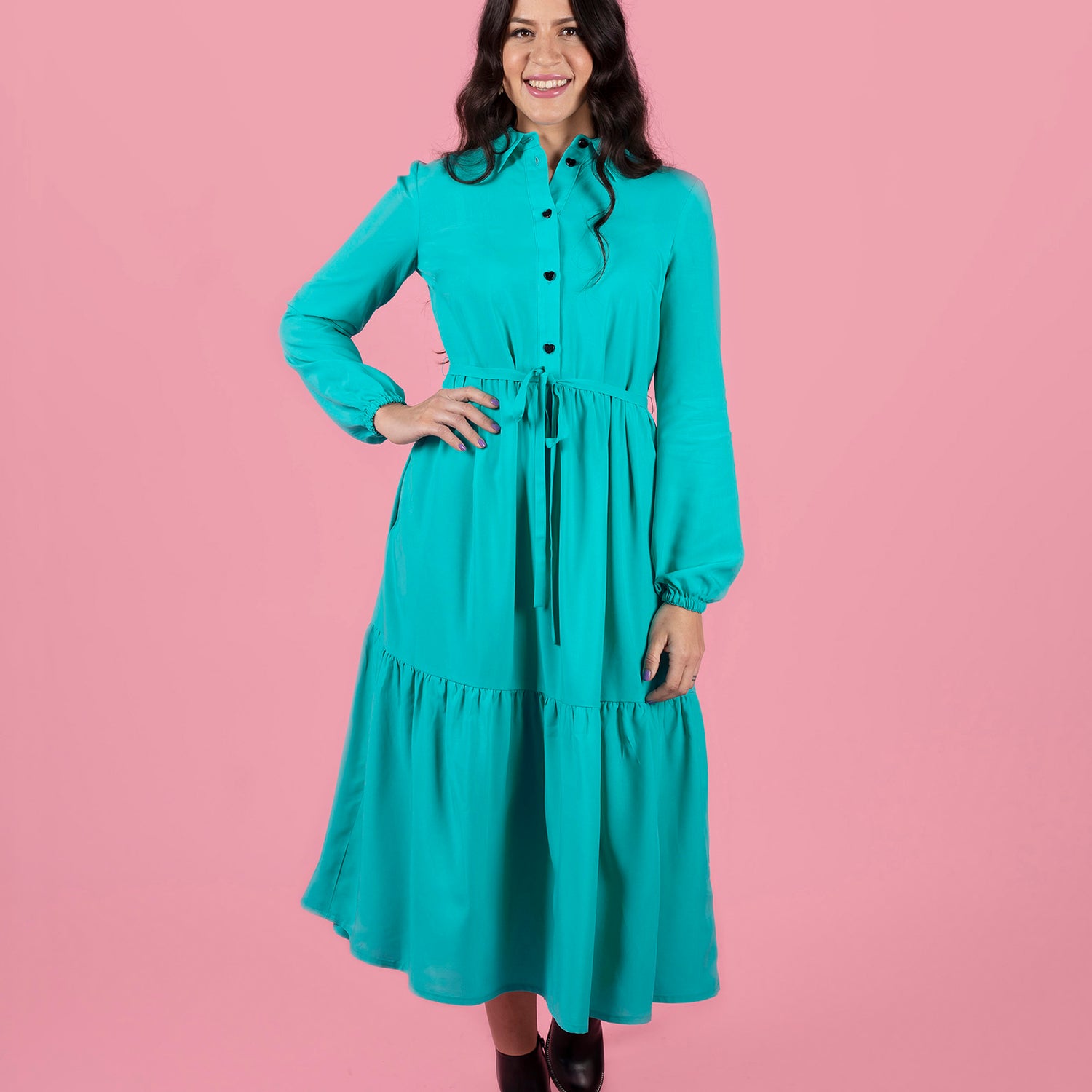 Tilly and the Buttons - Lyra Shirt Dress Pattern (UK 6-34)