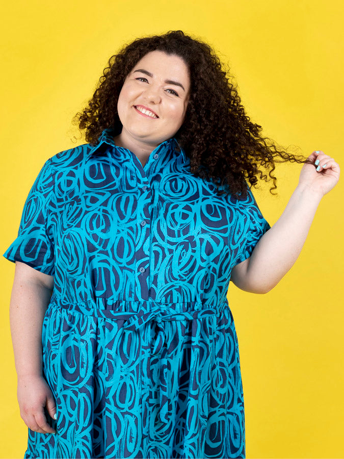 Tilly and the Buttons - Lyra Shirt Dress Pattern (UK 6-34)