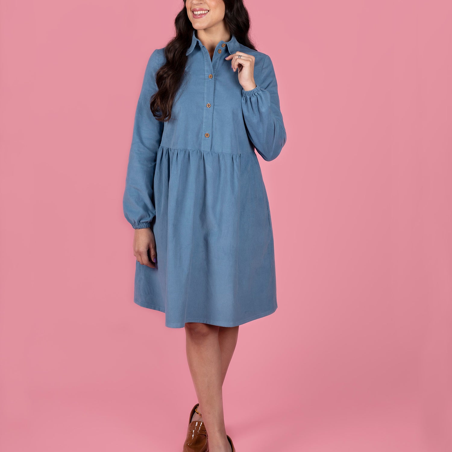 Tilly and the Buttons - Lyra Shirt Dress Pattern (UK 6-34)