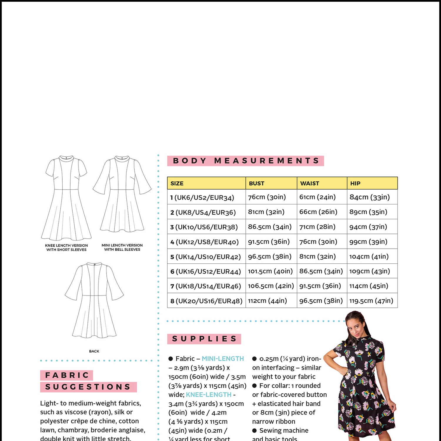 Tilly and the Buttons - Martha Dress Pattern (UK 6-20)