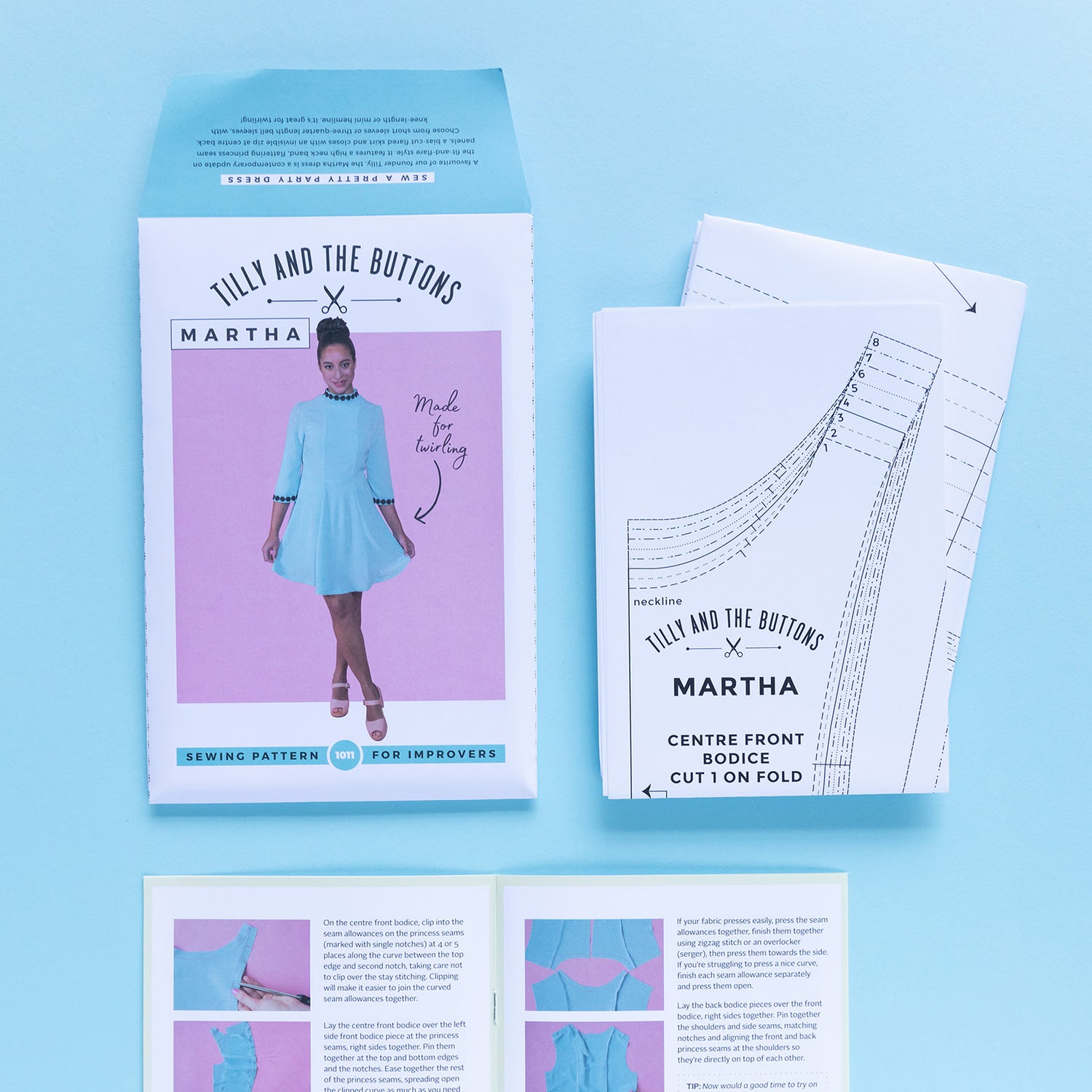 Tilly and the Buttons - Martha Dress Pattern (UK 6-20)