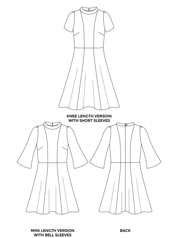 Tilly and the Buttons - Martha Dress Pattern (UK 6-20)