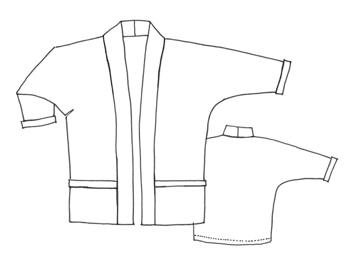 Tessuti - Tokyo Jacket Sewing Pattern (UK 6-16)