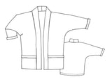 Tessuti - Tokyo Jacket Sewing Pattern (UK 16-22)