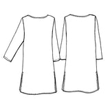 Tessuti - Tosca Tunic Pattern (UK 6-22)