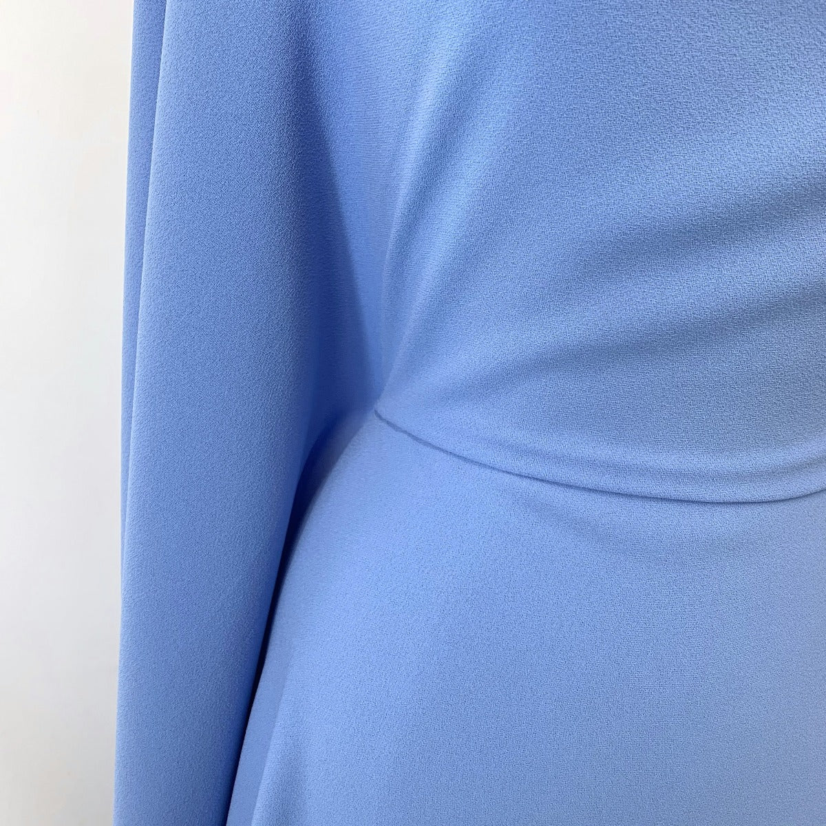 Remnant - Triple Crepe - Cornflower Blue (1.5m)