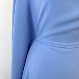 Remnant - Triple Crepe - Cornflower Blue (1.5m)